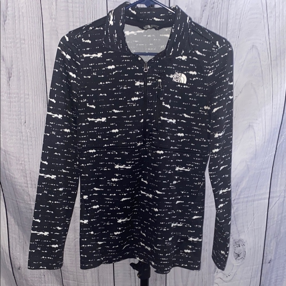 The North Face Black and White Pullover